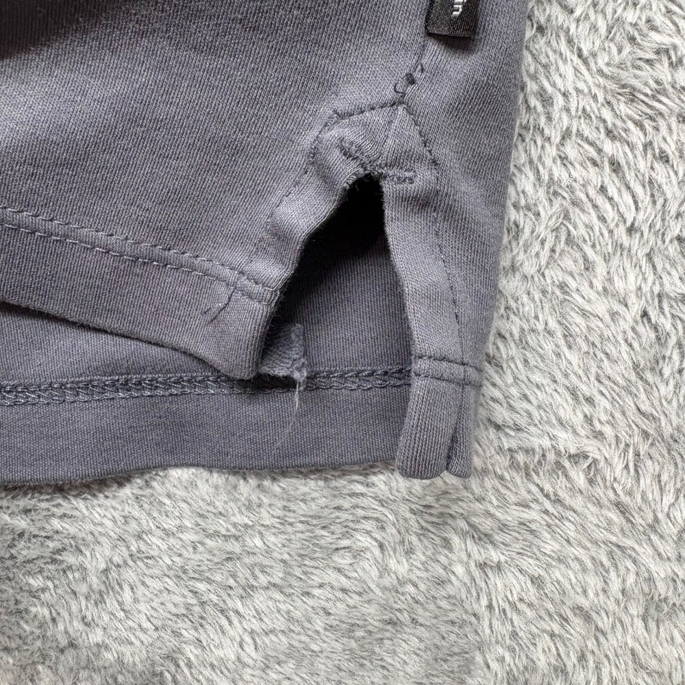 Calvin Klein Polo Shirt Mens Large Gray Good Cotton Short Sleeve Casual - Picture 5 of 10